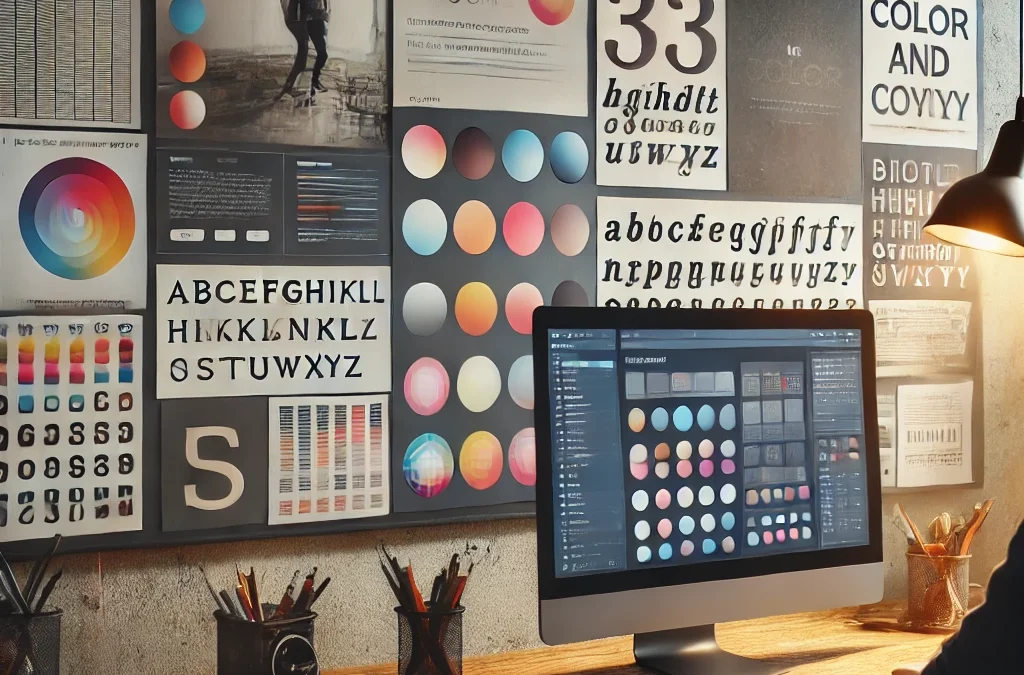 Die Rolle von Farbe und Typografie im Webdesign
