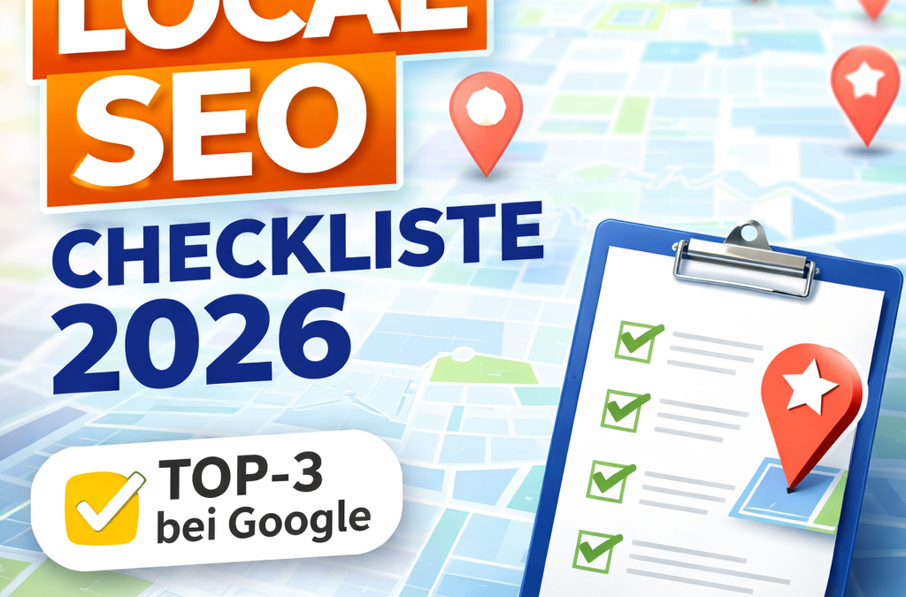 Local SEO Checkliste 2026: So bringst du dein Unternehmen in die Google-Top-3